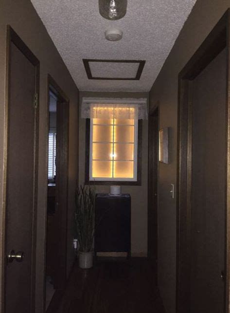 Lighten Up A Dark Hallway With A New Window With Images Dark