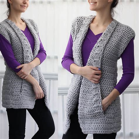 Easy Crochet Vest Patterns For Beginners Beautiful Dawn Designs
