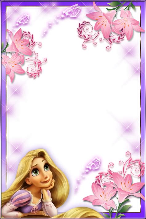 Frames Png Princesas Disney 7 Imagens Para Photoshop