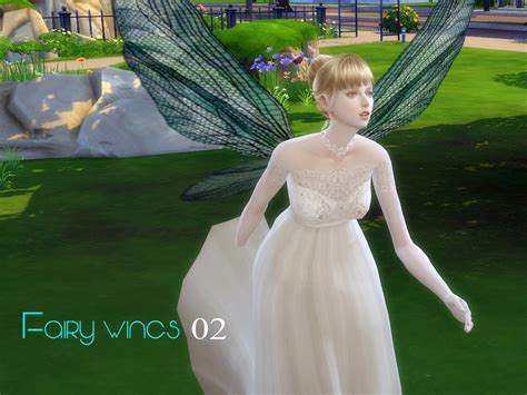 The Sims Resource S Club Ll Ts4 Fairy Wings 02