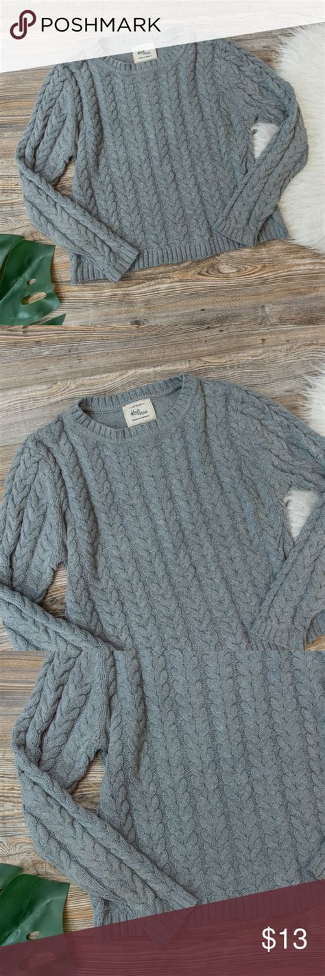 cotton on grey cable knit sweater grey cable knit sweater cable knit sweaters textured knit