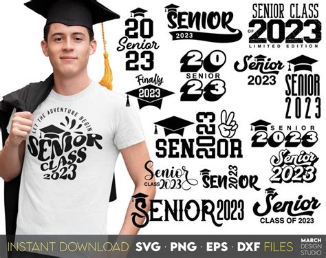 Graduation 2023 Svg Bundle Senior Class Of 2023 Svg Bundle Senior