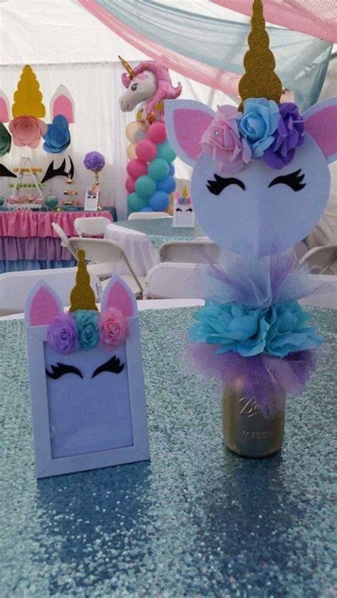 Diy Unicorn Projects In 2020 Unicorn Birthday Party Decorations