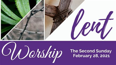 The Second Sunday Of Lent Youtube