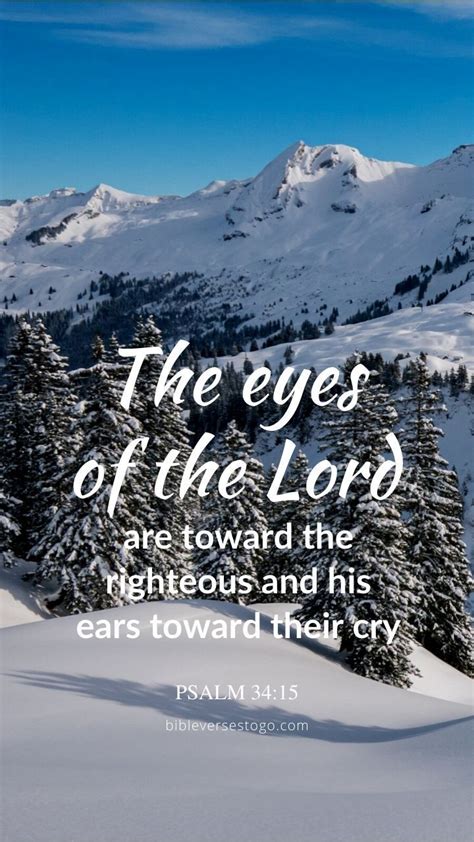 Winter Pines Psalm 3415 In 2021 Christian Wallpaper Bible Verse