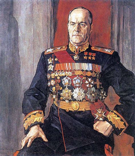 Portrait Of Georgy Zhukov 1945 Pavel Korin Soviet Art Soviet Union