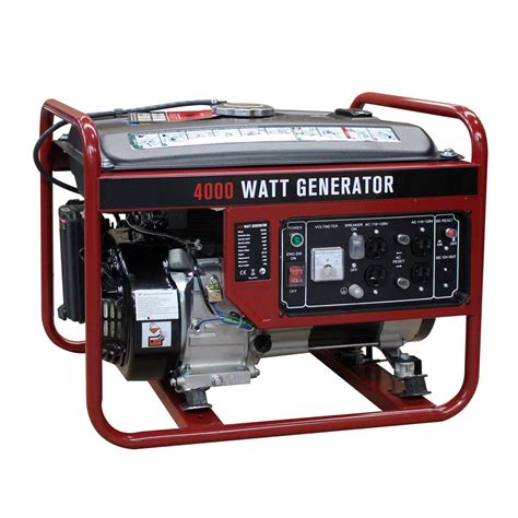 REVIEW! Goplus 4000 Watt Gasoline Portable Generator Gas Powered 4 ...