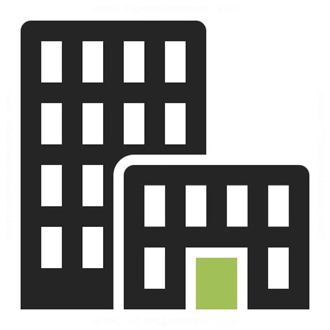 12 Office Building Icon Black Images Office Building Icon Business