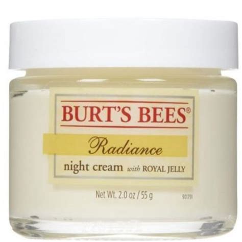 burt s bees radiance night cream with royal jelly rozświetlający krem na noc z mleczkiem