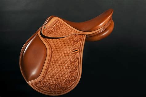 Braymere Custom Saddlery Tooled English Saddles
