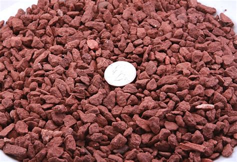 Washed Red Crushed Stone Products Wj Graves