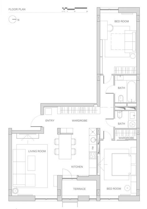 L shaped house design in ethiopia itvmadridinfo traditional harari home harar ethiopia stock photo l shaped house plans in ethiopia daddygifcom see. Double Bedroom L-Shaped Home Design: 2 Examples With Floor ...