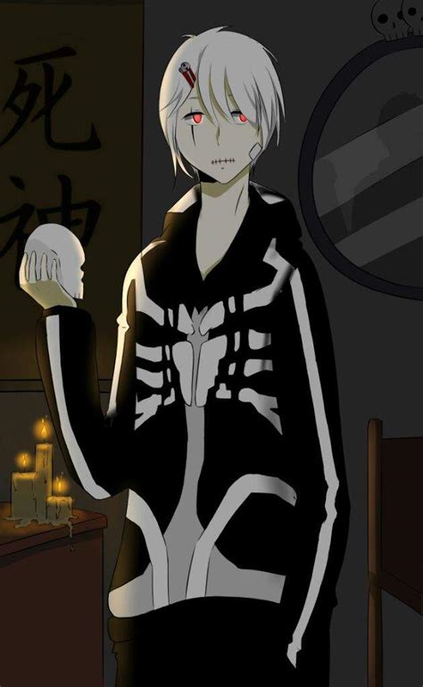 Skeleton Boy Anime Art Amino