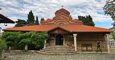 550 x 275 · png. Macédoine Ohrid Église de Sveta Bogorodica Perivlepta ...