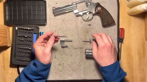 2020 Colt Python Cylinder Removal Disassembly And Reassembly Youtube