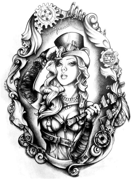 Pin By Géorgina Kincaid On Coloriages Visages Wonderland Tattoo