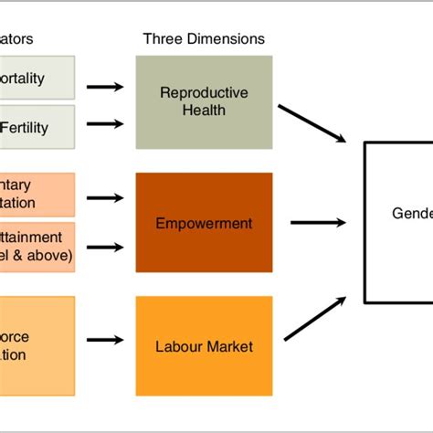 Components Of The Gender Inequality Index Adapted From The Undp