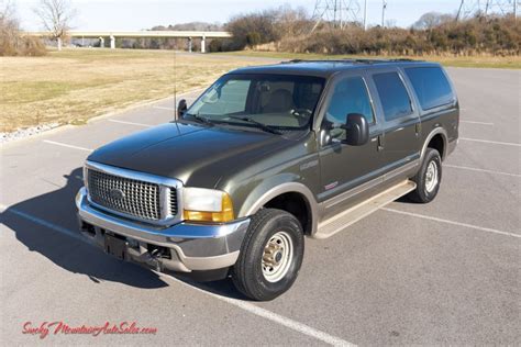 2001 Ford Excursion Limited 73l V8 Turbo Diesel Automatic 4x4 3rd Row