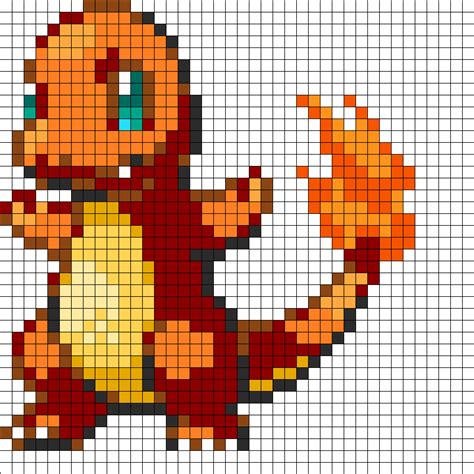 Modèle De Pixel Art Pokémon 31 Idées Et Designs Pour Vous Inspirer