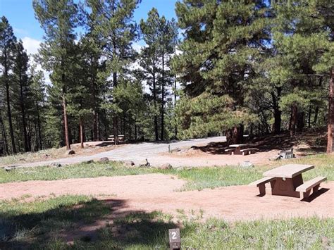 Site 2 Lakeview Campground Az