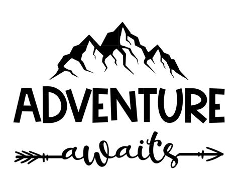 Adventure Awaits Svg Camping Svg Cut File Adventure Awaits Svg Etsy
