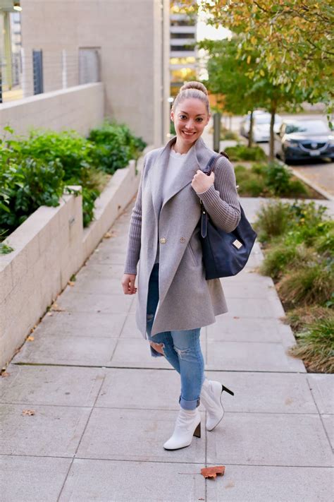 Styling White Ankle Boots For Fall