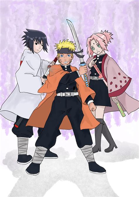 Skills of a wide roster of characters from the anime. Crossover - Team 7 x Demon Slayer :D : Naruto