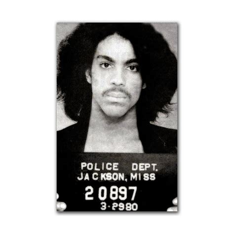 Prince (16"L x 23"W) - Celebrity Mug Shots - Touch of Modern