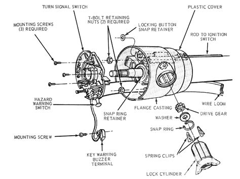 1965 Mustang Steering Column Wiring Diagram