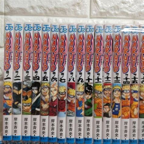 Naruto Vol 1 72 Japanese Comic Book Complete Set Manga Anime Ebay