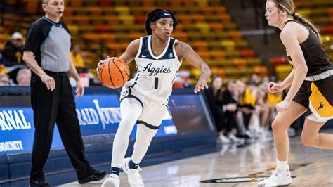 Utah State Womens Basketball Splits Week At Home Against Fresno State