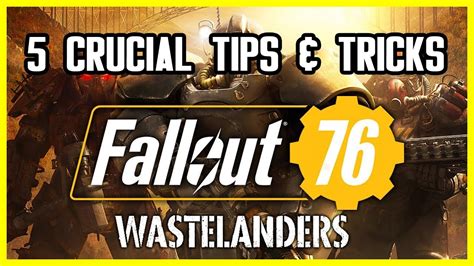 Fallout 76 Beginners Guide Tips And Tricks To Survive The Wasteland
