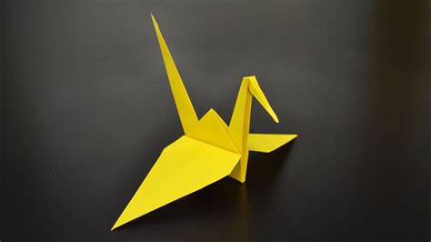 Origami Tsuru Instructions In English Br Youtube Origami