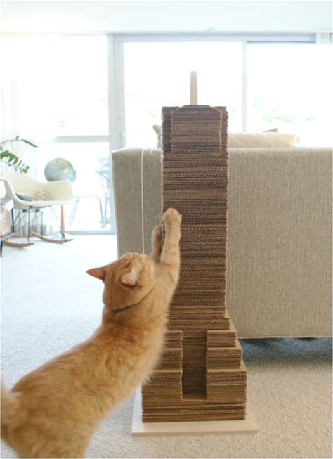 Top 10 Diy Cat Scratching Posts And Pads Top Inspired