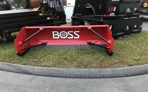 2020 Boss Snowplow Skid Steer Box Plows Sk 8ft Metal Trip Edge Bh