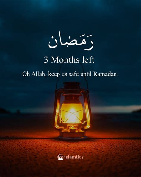 Oh Allah Keep Us Safe Until Ramadan Islamtics