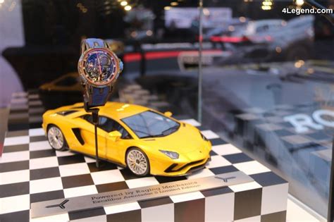 Montre Roger Dubuis Excalibur Aventador S Lamborghini à Lexposition