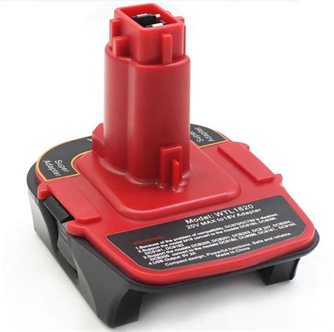 Replacement Dca1820 20v Max To 18v Battery Converter Adapter For