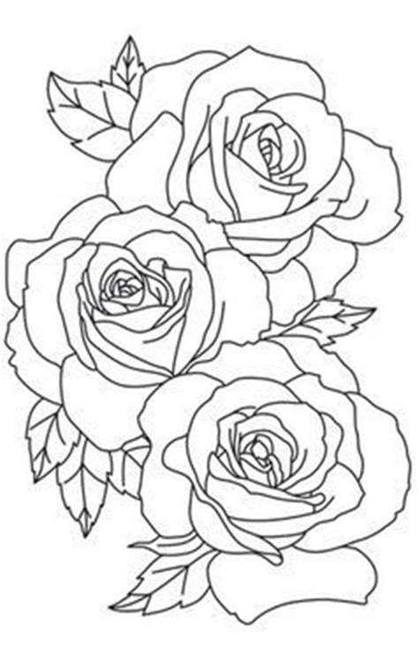 Cute cat with flower pot coloring sheet for kids. Free Printable Beautiful Rose Coloring Pages in 2020 ...