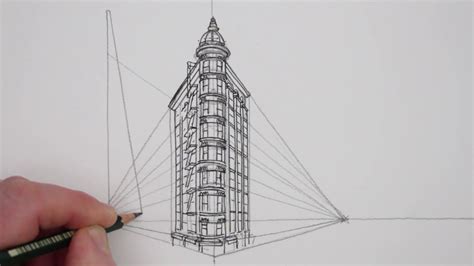 How To Draw In 2 Point Perspective Buildings San Francisco