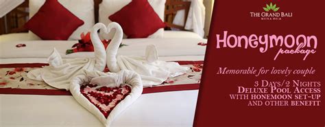 Honeymoon Package The Grand Bali Nusa Dua Hotel