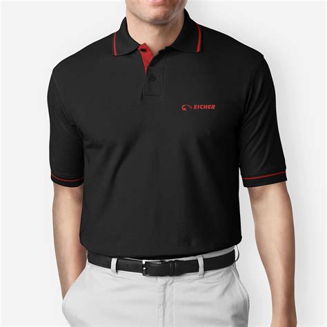 Collared T Shirt Black Pro Store