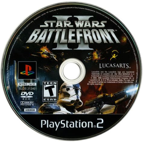 Star Wars Battlefront Ii 2005 Playstation 2 Box Cover
