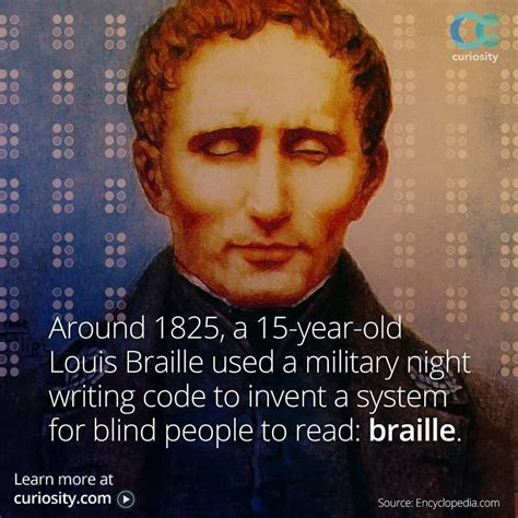It Happened Today 1809 Louis Braille Was Born Inventor Of Braille