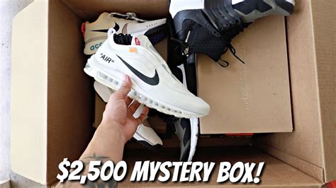 Massive 2500 Sneaker Mystery Box Unboxing Off White Jordans