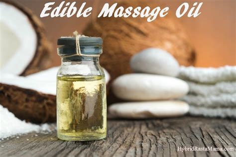 Edible Massage Oil By Hybrid Rasta Mama