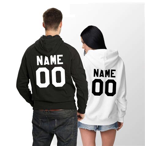 Personalized Matching Couples Hoodies Awesome Matching Shirts For
