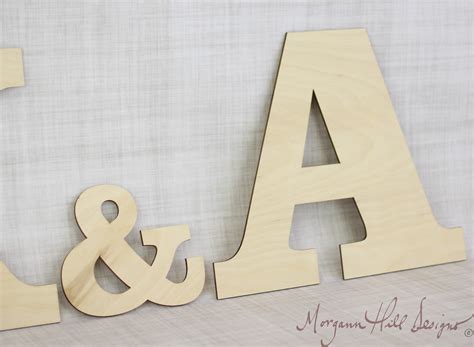 Morgann Hill Designs Diy Unfinished Wood Letters Huge Rustic Wedding