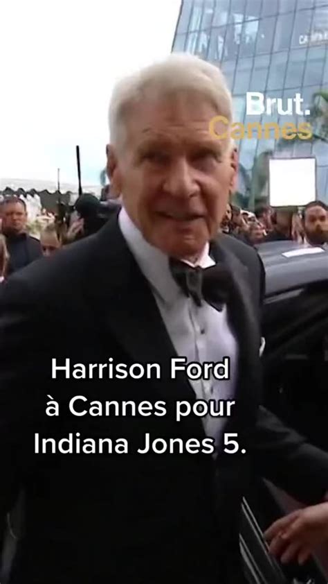 Harrison Ford à Cannes pour Indiana Jones 5 Brut