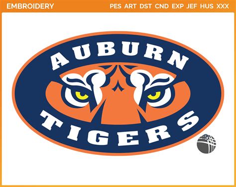 Auburn Tigers Alternate Logo 1998 College Sports Embroidery Logo